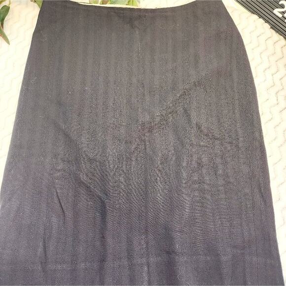 DOLCE & GABBANA BLACK VINTAGE PENCIL SKIRT SIZE 38 (26 INCH WAIST) - Picture 2 of 5